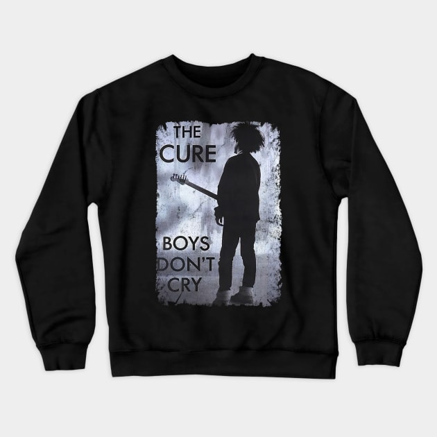 The Cure Band Crewneck Sweatshirt by Powder.Saga art